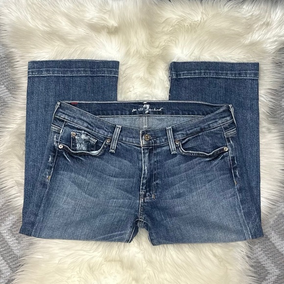 7FAM Dojo Cropped Jeans [7065] - Picture 4 of 11
